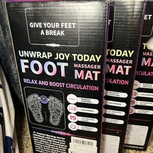 Foot Massage Mat!!! Take Care of your Feet!!! - Black